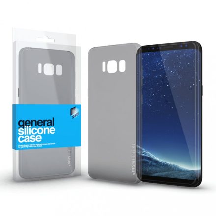 Szilikon tok Case Füstszürke ultra vékony 0.33 mm Samsung S8