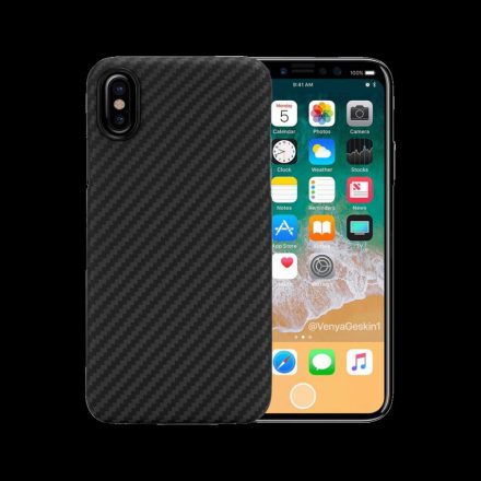 Pitaka tok Black Gray Twill (KI8001X) iPhone X
