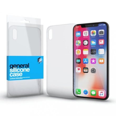 Szilikon tok Case ultra vékony 0.33 mm iPhone X
