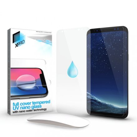 Full Cover Tempered UV nano Glass kijelzővédő Samsung S7 Edge készülékhez