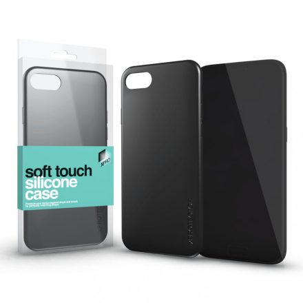 Soft Touch Szilikon Case fekete Apple iPhone Xs Max készülékhez
