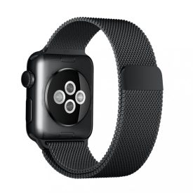 Apple Watch milánói szíj. 42 44mm. Fekete