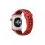Apple Watch lélegző sport szíj Piros Fekete 38 40mm
