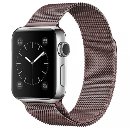 Apple Watch milánói szíj Barna 42 44mm