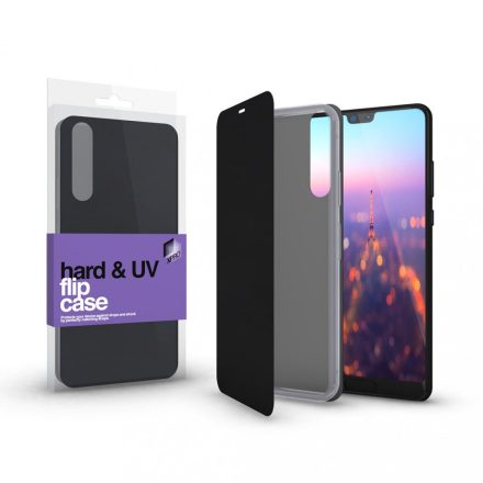 Hard Flip Case fekete  Huawei P20 Pro