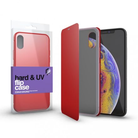 Hard Flip Case piros  iPhone Xr
