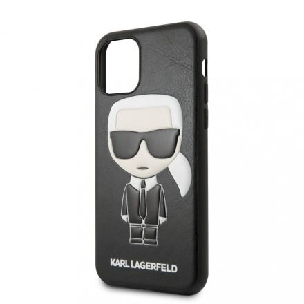 Karl Lagerfeld tok fekete (KLHCN61IKPUBK) Apple Iphone 11