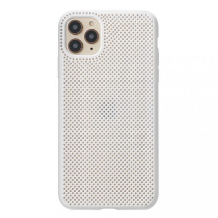 Breathing Szilikon Case fehér iPhone Xs Max