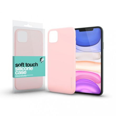 Soft Touch Szilikon Case rózsaszín, Apple iPhone 11 Pro Max