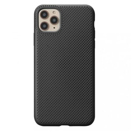 Breathing Silicone Case fekete iPhone 11