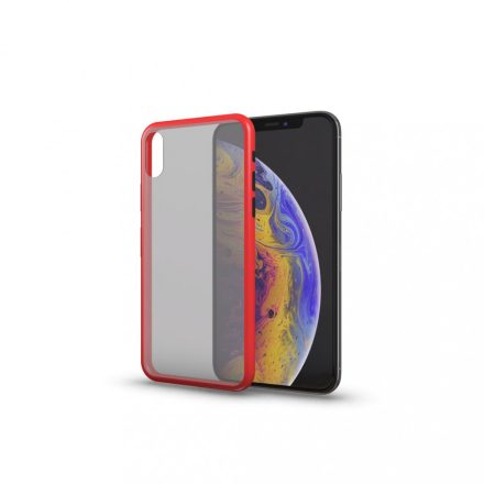 Matt tok színes gombokkal piros iPhone 11