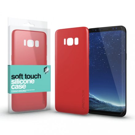 Soft Touch Szilikon Case piros Samsung S20 Ultra
