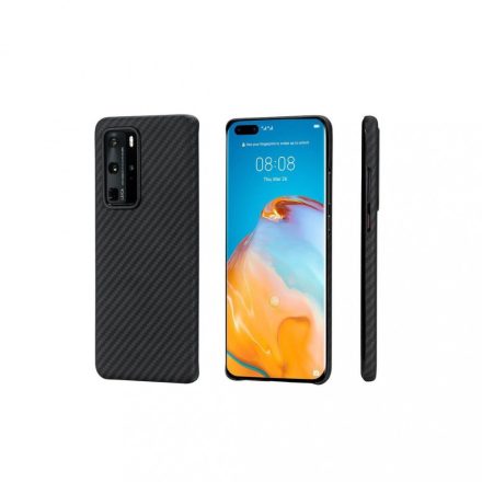 Pitaka tok Black Grey Twill (KHP4001P) Huawei P40 Pro