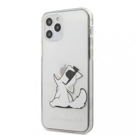 Karl Lagerfeld tok átlátszó KLHCP12LCFNRC iPhone 12 Pro Max