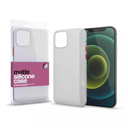 Matt tok színes gombokkal átlátszó Apple iPhone 12 Pro Max