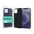 Soft Touch Silicone Case fekete iPhone 12 Mini