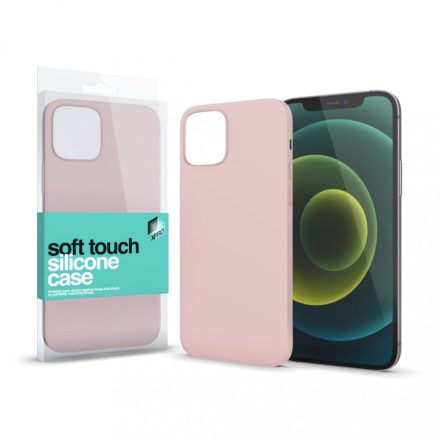 Soft Touch Szilikon Case púder pink Apple iPhone 12 Pro Max