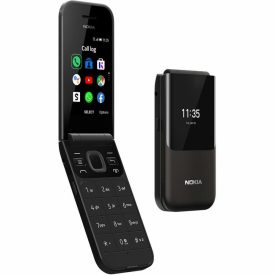 Nokia 2720 Flip Dual SIM Black Mobiltelefon