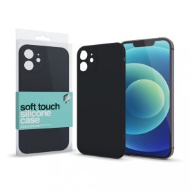 Soft Touch Szilikon Case Slim Fekete iPhone 11
