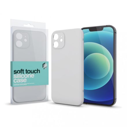 Soft Touch Szilikon Case Slim törtfehér iPhone 11 Pro Max