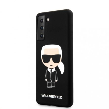 Karl Lagerfeld tok fekete KLHCS21MSLFKBK Samsung S21+