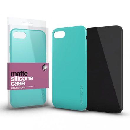 XPRO Szilikon matte tok ultravékony mentazöld Samsung A72