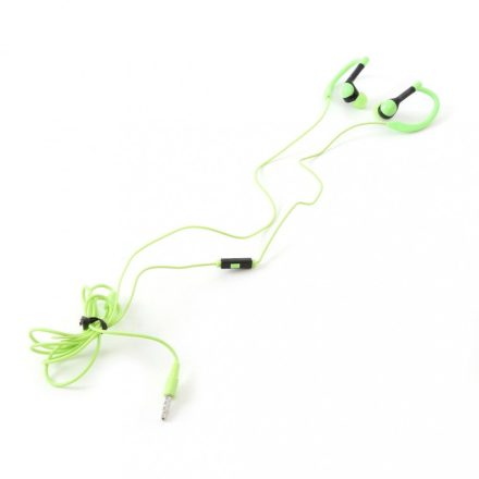 Platinet Headset 3.5mm Jack Kimenettel Zöld 42940