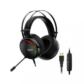   Tronsmart Glary Fekete Sztereó USB-s Headset 7.1 térhatással (333620)
