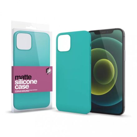 XPRO Szilikon matte tok ultravékony mentazöld iPhone 13 Pro