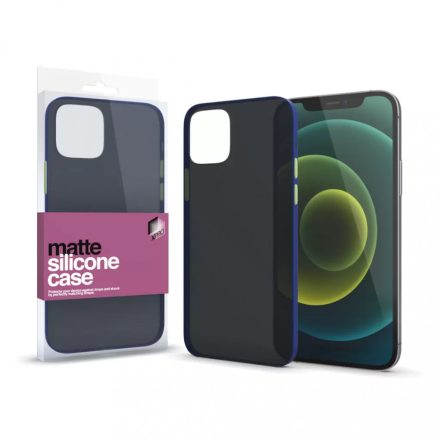 Matt tok színes gombokkal kék iPhone 13 Pro Max