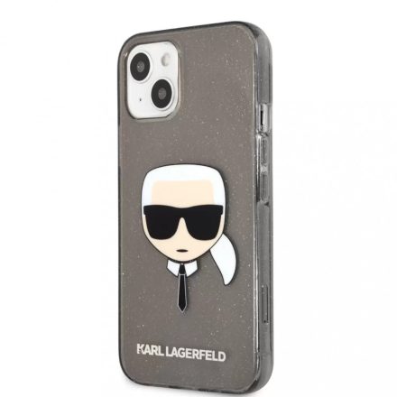 Karl Lagerfeld tok fekete KLHCP13MIKMSBK iPhone 13