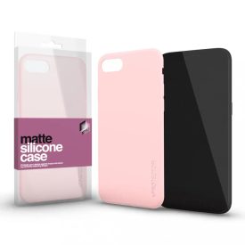 Szilikon matte tok ultra vékony pink Samsung S22