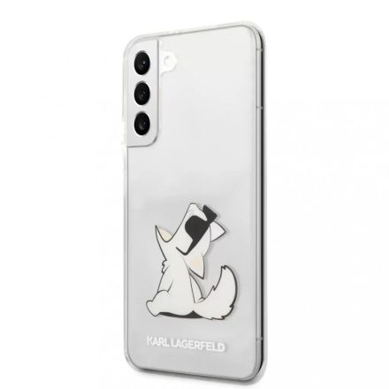 Karl Lagerfeld tok átlátszó KLHCS22MCFNRC Samsung S22+