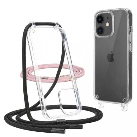 Tech-Protect FLEXAIR CHAIN nyakba akasztható tok átlátszó iPhone 11
