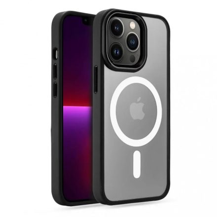 Tech-Protect MAGMAT Magsafe tok átlátszó fekete iPhone 13 Pro