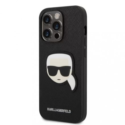 Karl Lagerfeld tok fekete KLHCP14LSAPKHK iPhone 14 Pro