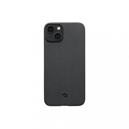 Pitaka MagEZ Case 3 Black Grey Twill 600D iPhone 14 Plus - MagSafe rögzítéssel