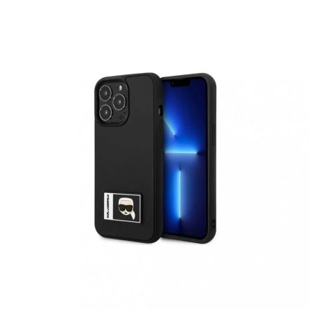 Karl Lagerfeld tok fekete KLHCP13L3DKPK iPhone 13 Pro