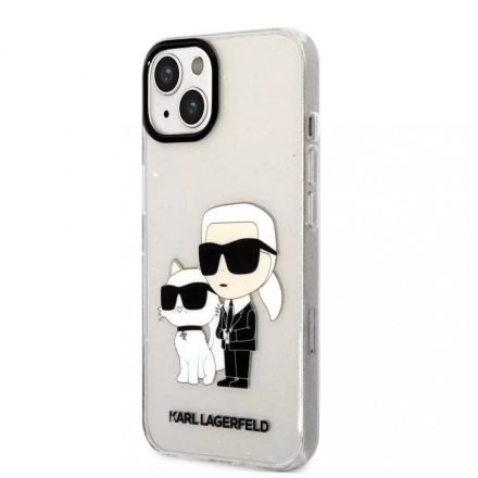 Karl Lagerfeld tok átlátszó KLHCP13MHNKCTGT Iphone 13