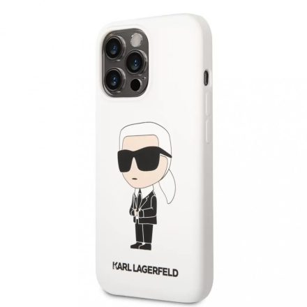 Karl Lagerfeld tok fehér KLHCP13LSNIKBCH Iphone 13 Pro