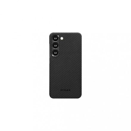 Pitaka MagEZ Case 3 Black Grey Twill Samsung S23 - MagSafe rögzítéssel