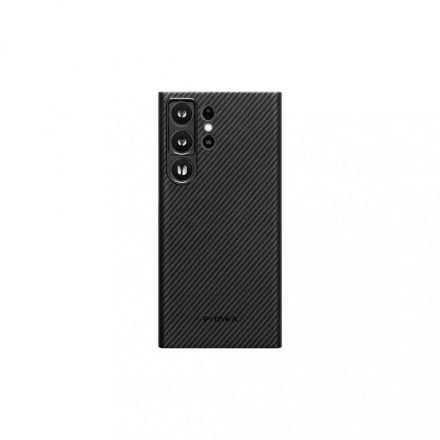 Pitaka MagEZ Case 3 Black Grey Twill Samsung S23 Ultra - MagSafe rögzítéssel