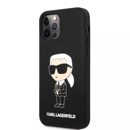 Karl Lagerfeld tok fekete KLHCP12MSNIKBCK iPhone 12 12 Pro