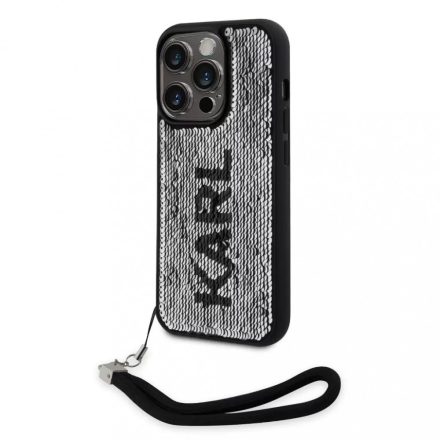 Karl Lagerfeld tok ezüst KLHCP13LPSQRKS Apple Iphone 13 Pro