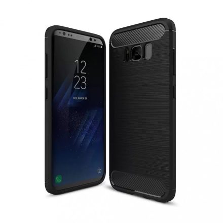 Nexeri Carbon Armor fekete tok Samsung S8