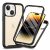 Techsuit fekete Defense360 Pro tok + Kijelzővédő fólia iPhone 15