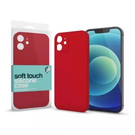 XPRO Soft Touch szilikon tok Slim piros iPhone 15 Pro