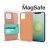 XPRO MagSafe Soft Touch Szilikon tok iPhone 15 Pro - narancs
