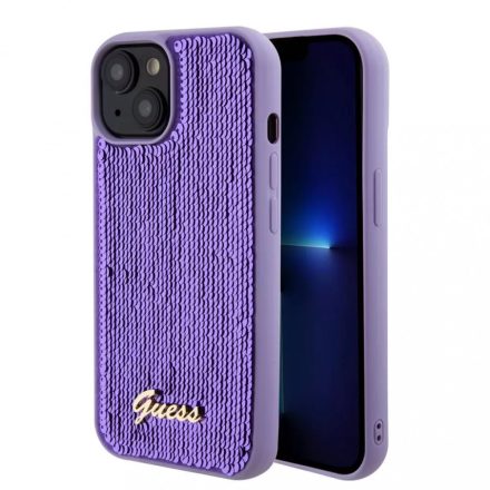 Guess tok Lila iPhone 15 GUHCP15SPSFDGSU