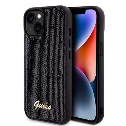 Guess tok Fekete iPhone 15 GUHCP15SPSFDGSK